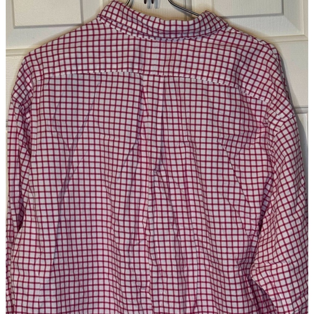 Polo Ralph‎ Lauren Men's Shirt Slim Fit Check Long Sleeve Button Up Preppy XL - Picture 8 of 9